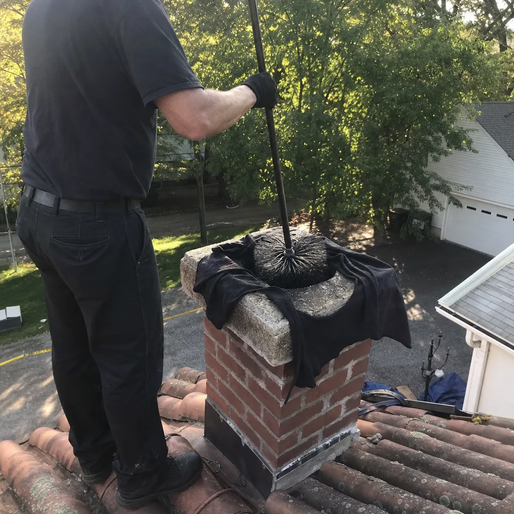 Chimney Cap & Crown Installation