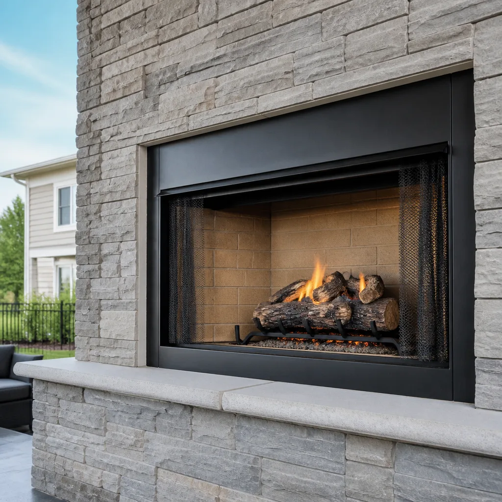 Gas fireplace service